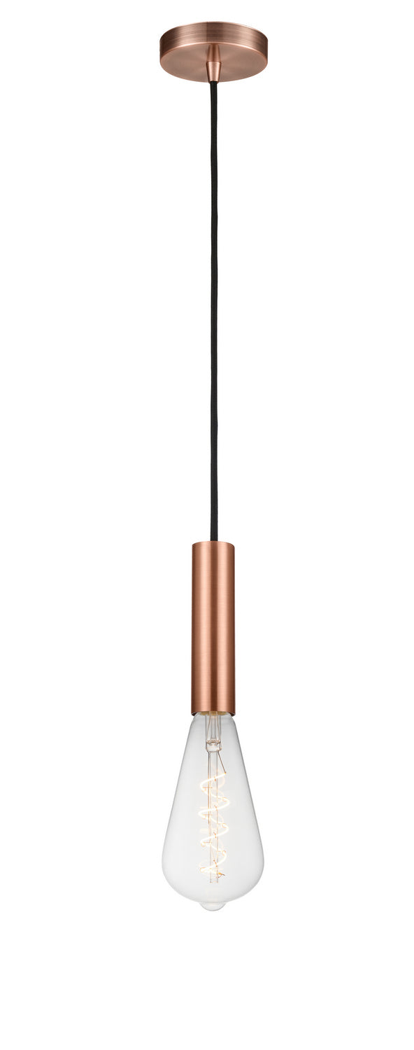 Innovations 198-1P-AC-BB95LED LED Mini Pendant, Antique Copper