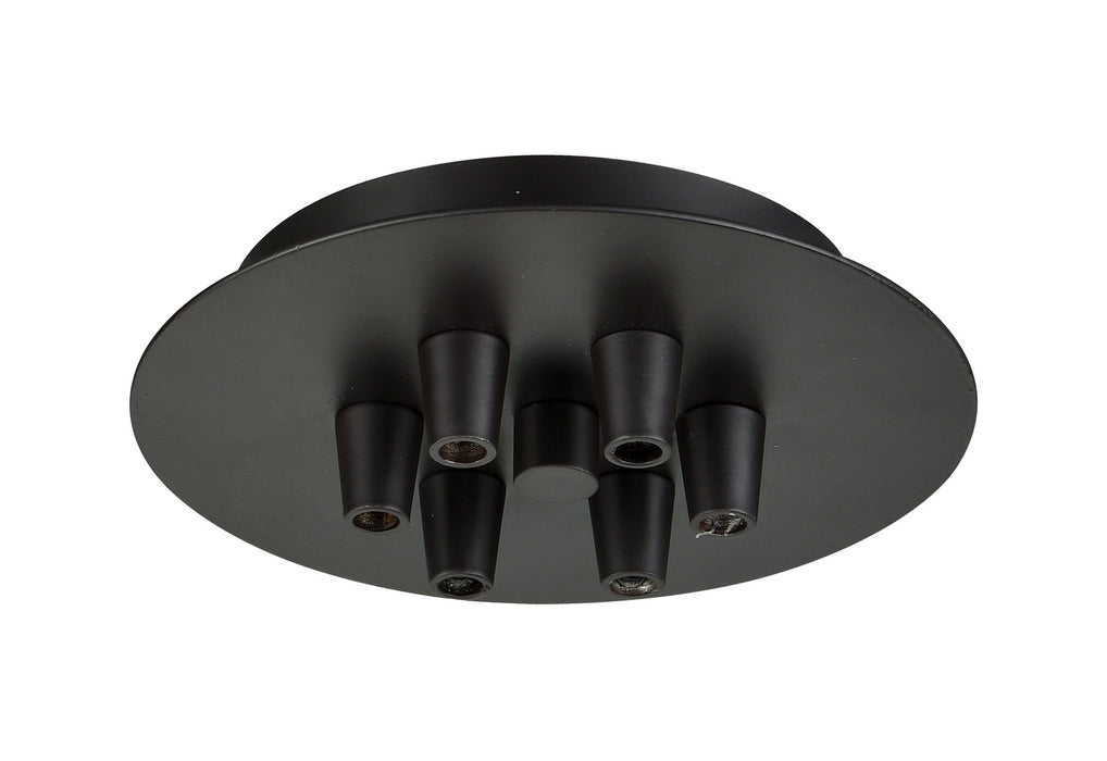 Innovations 106-OB Six Light Multi Port Canopy, Oil Rubbed Bronze