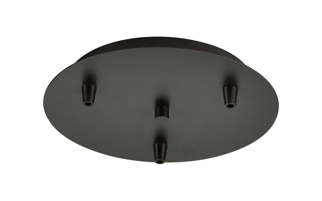 Innovations 113-OB Three Light Multi Port Canopy, Oil Rubbed Bronze