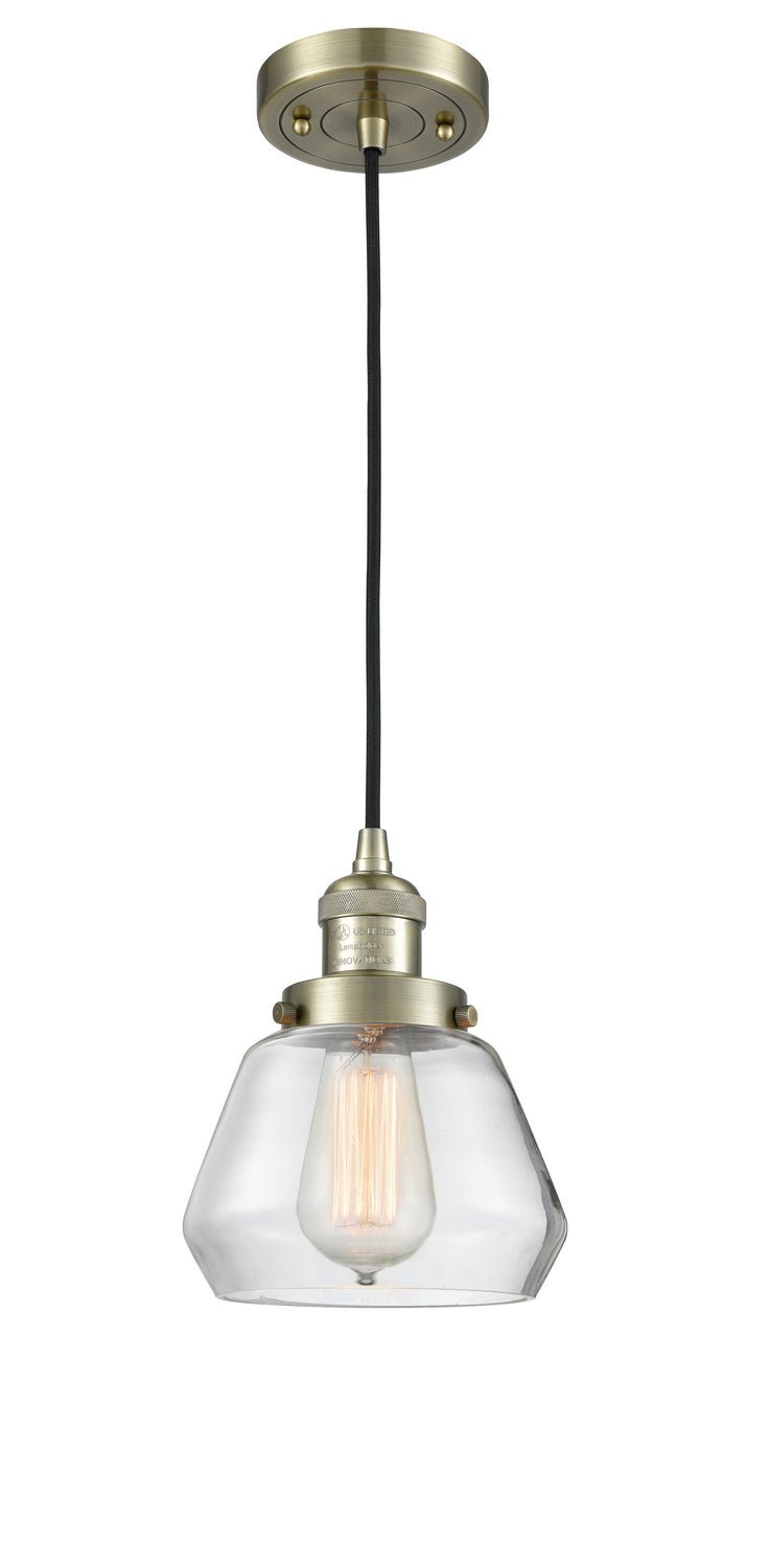 Innovations 201C-AB-G172-LED LED Mini Pendant, Antique Brass