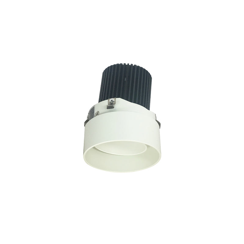 Nora Lighting NIO-2RTLACDXWW 2" Round Trimless Adjustable, White Adjustable / White Reflector
