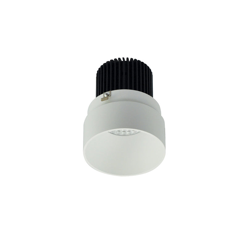Nora Lighting NIO-2RTLNDC50XMPW 2" Round Trimless Non-Adj. Deep Cone, Matte Powder White