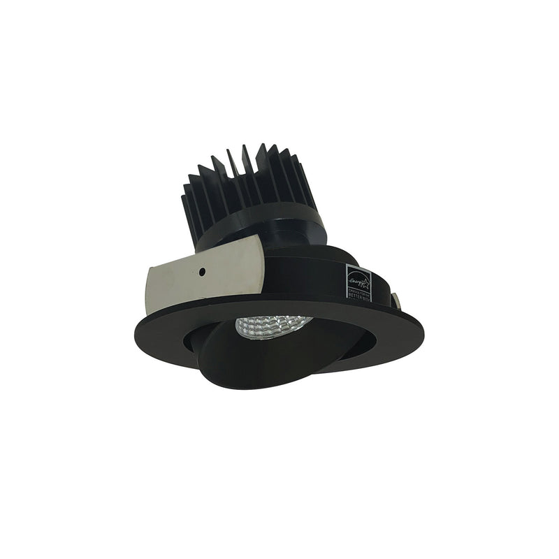Nora Lighting NIO-4RC27XBB/HL Adjustable Trim, Black Reflector / Black Flange