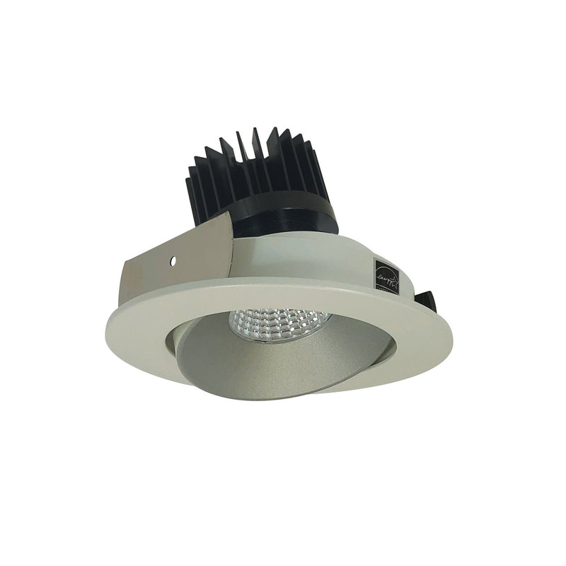 Nora Lighting NIO-4RC27XHW/HL Adjustable Trim, Haze Reflector / White Flange