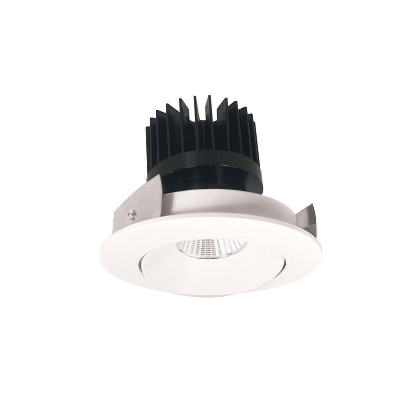 Nora Lighting NIO-4RC50XMPW/HL Adjustable Trim, Matte Powder White Reflector / Matte Powder White Flange