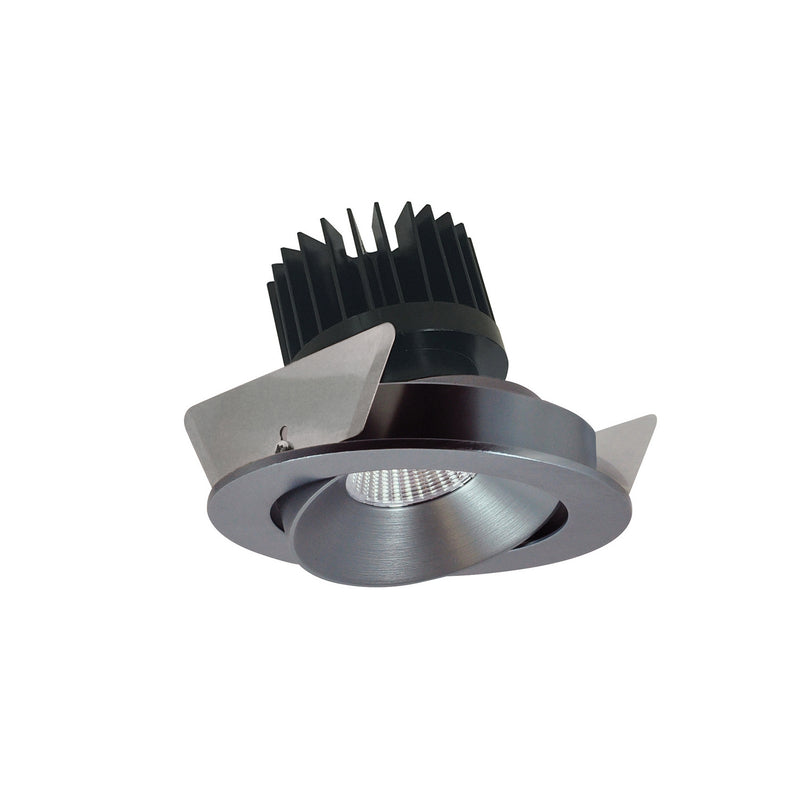 Nora Lighting NIO-4RC50XNN/HL Adjustable Trim, Natural Metal Reflector / Natural Metal Flange