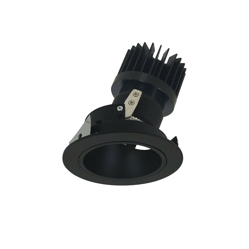Nora Lighting NIO-4RD30XBB/HL Reflector Adjustable Trim, Black Reflector / Black Flange