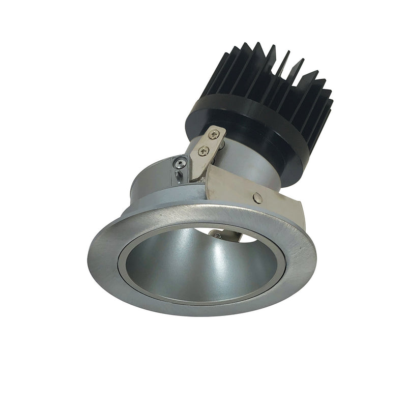 Nora Lighting NIO-4RD35XNN/HL Reflector Adjustable Trim, Natural Metal Reflector / Natural Metal Flange
