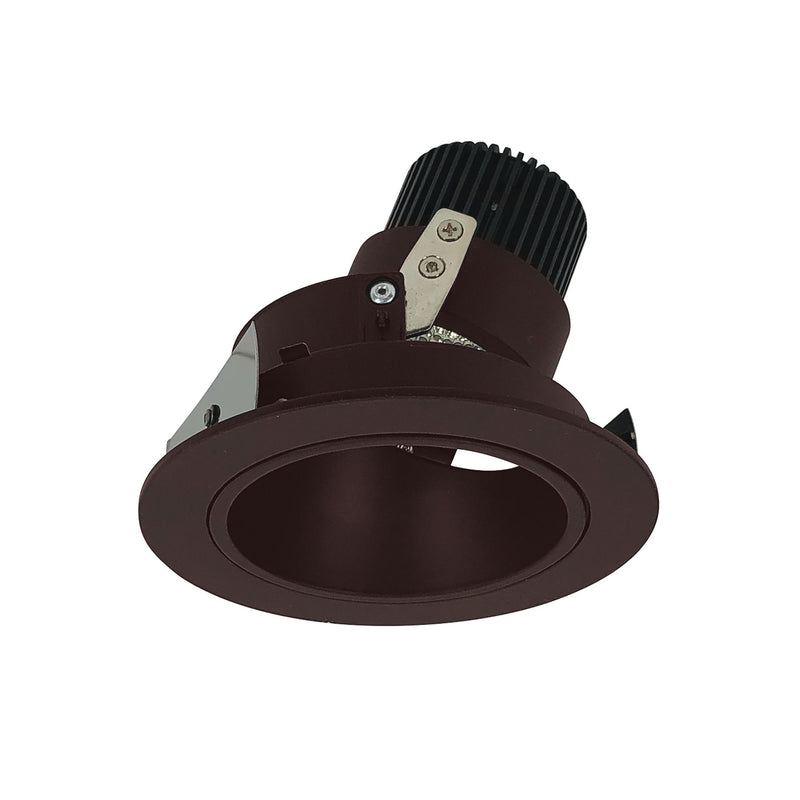 Nora Lighting NIO-4RD50XBZ 4" Adj. Round Deep Regress, Bronze Reflector / Bronze Flange