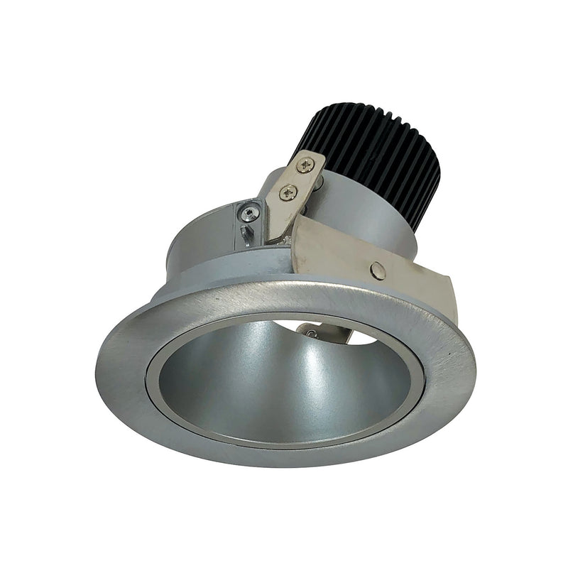Nora Lighting NIO-4RDCDXNN 4" Adj. Round Deep Regress, Natural Metal Reflector / Natural Metal Flange