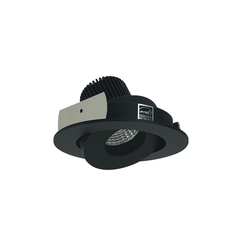 Nora Lighting NIO-4RG50XBB 4" Adj. Round Surface Gimbal, Black