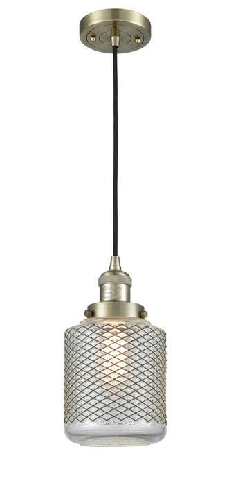 Innovations 201C-AB-G262-LED LED Mini Pendant, Antique Brass
