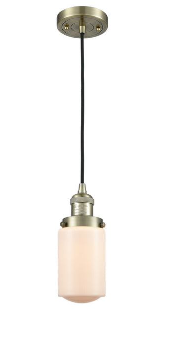 Innovations 201C-AB-G311-LED LED Mini Pendant, Antique Brass