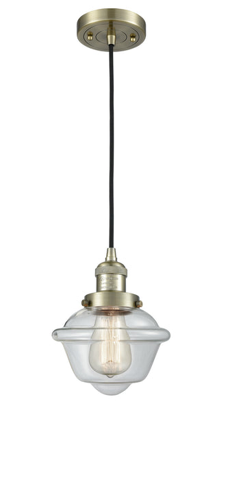 Innovations 201C-AB-G532-LED LED Mini Pendant, Antique Brass