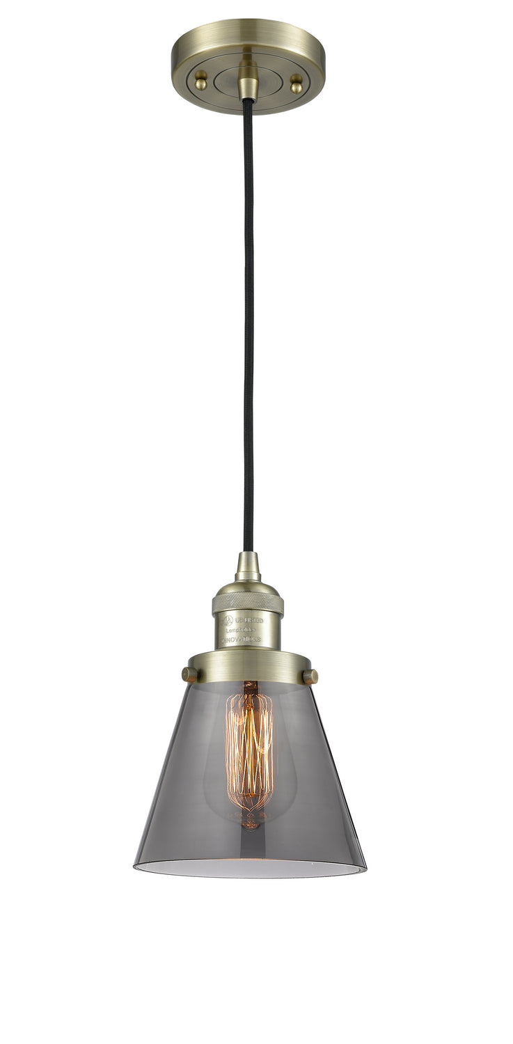 Innovations 201C-AB-G63-LED LED Mini Pendant, Antique Brass