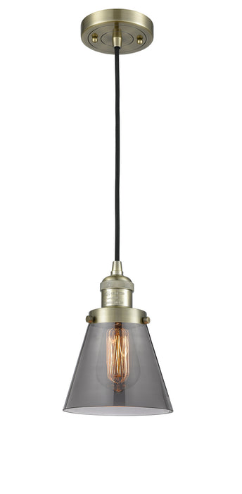Innovations 201C-AB-G63-LED LED Mini Pendant, Antique Brass