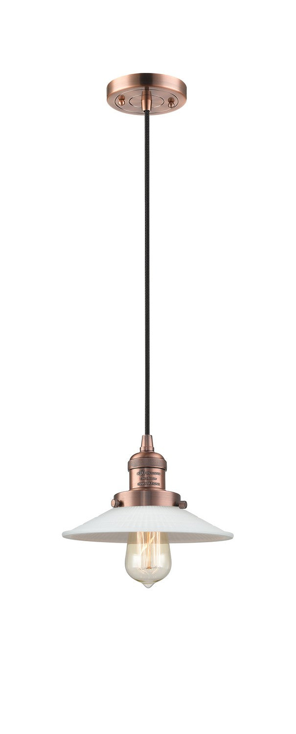 Innovations 201C-AC-G1-LED LED Mini Pendant, Antique Copper