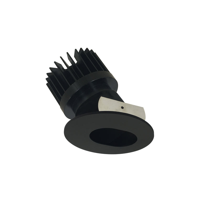 Nora Lighting NIO-4RSL30XBB/HL Adjustable Trim, Black Slot Aperture / Black Flange