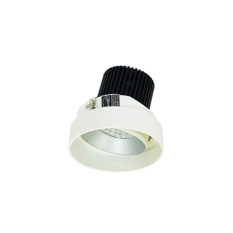 Nora Lighting NIO-4RTLA35XHZMPW/10 Adjustable Trim, Haze Adjustable / Matte Powder White Reflector