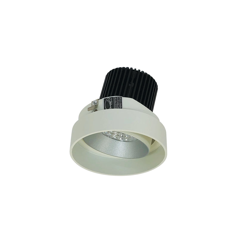 Nora Lighting NIO-4RTLACDXHW 4" Round Trimless Adj, Haze Adjustable / White Reflector