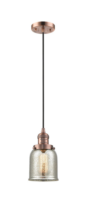 Innovations 201C-AC-G58-LED LED Mini Pendant, Antique Copper