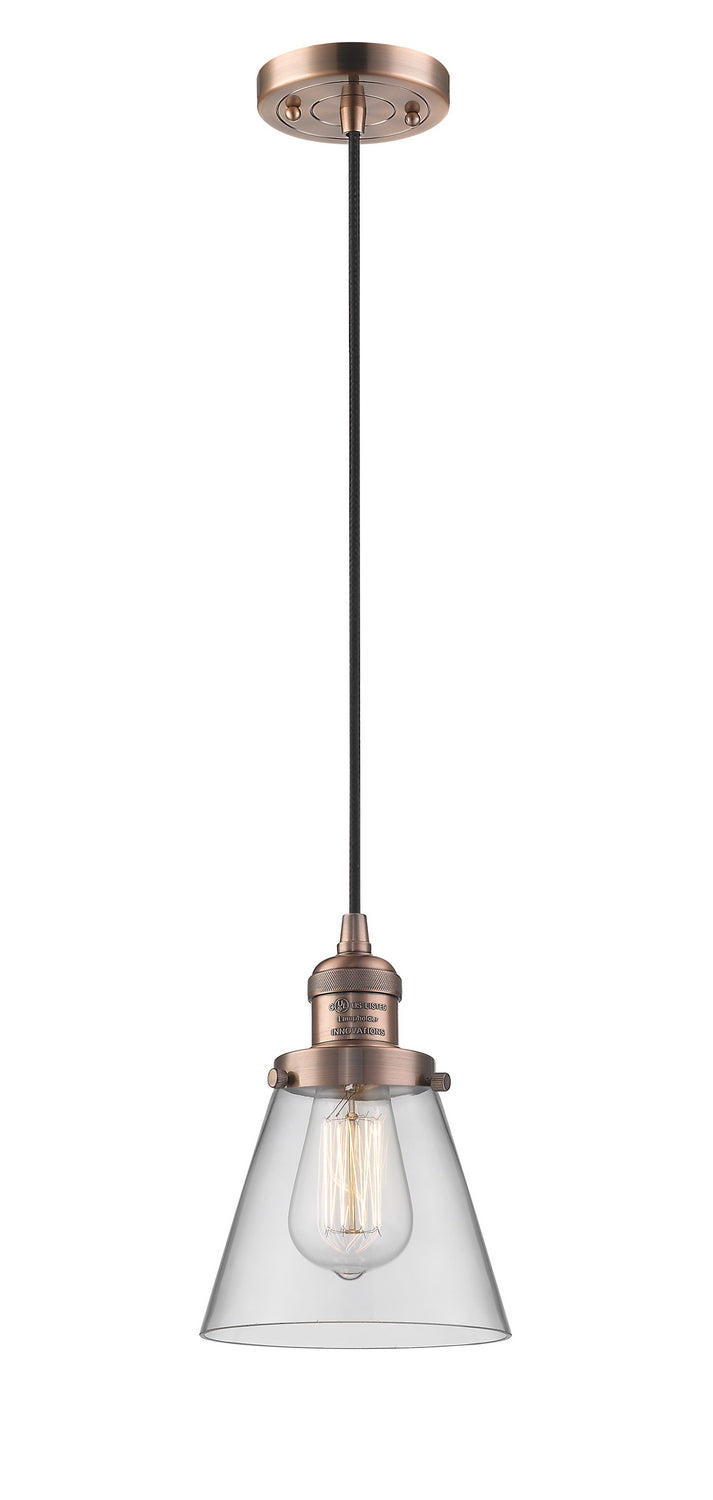 Innovations 201C-AC-G62-LED LED Mini Pendant, Antique Copper