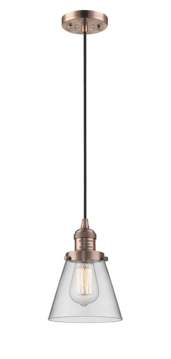 Innovations 201C-AC-G62-LED LED Mini Pendant, Antique Copper