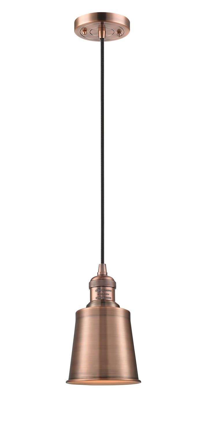 Innovations 201C-AC-M9-AC-LED LED Mini Pendant, Antique Copper