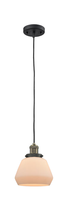 Innovations 201C-BAB-G171-LED LED Mini Pendant, Black Antique Brass