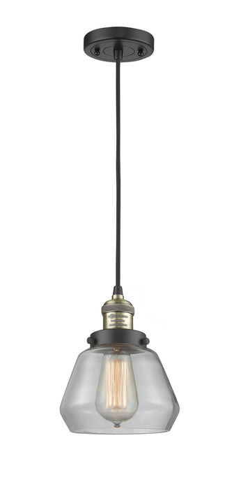 Innovations 201C-BAB-G172-LED LED Mini Pendant, Black Antique Brass