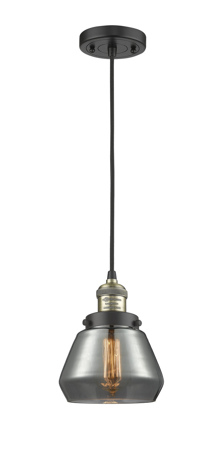 Innovations 201C-BAB-G173-LED LED Mini Pendant, Black Antique Brass