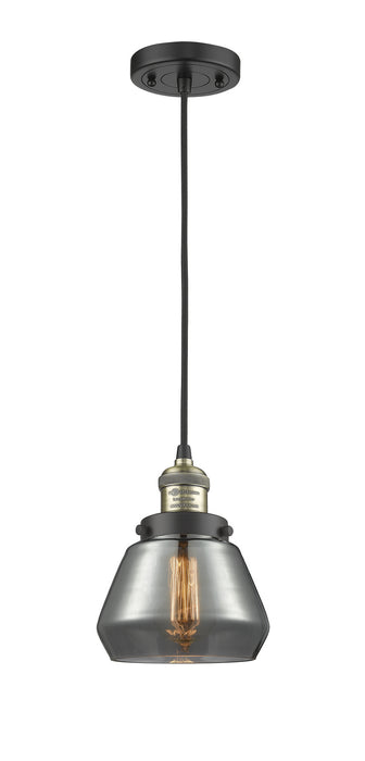 Innovations 201C-BAB-G173-LED LED Mini Pendant, Black Antique Brass