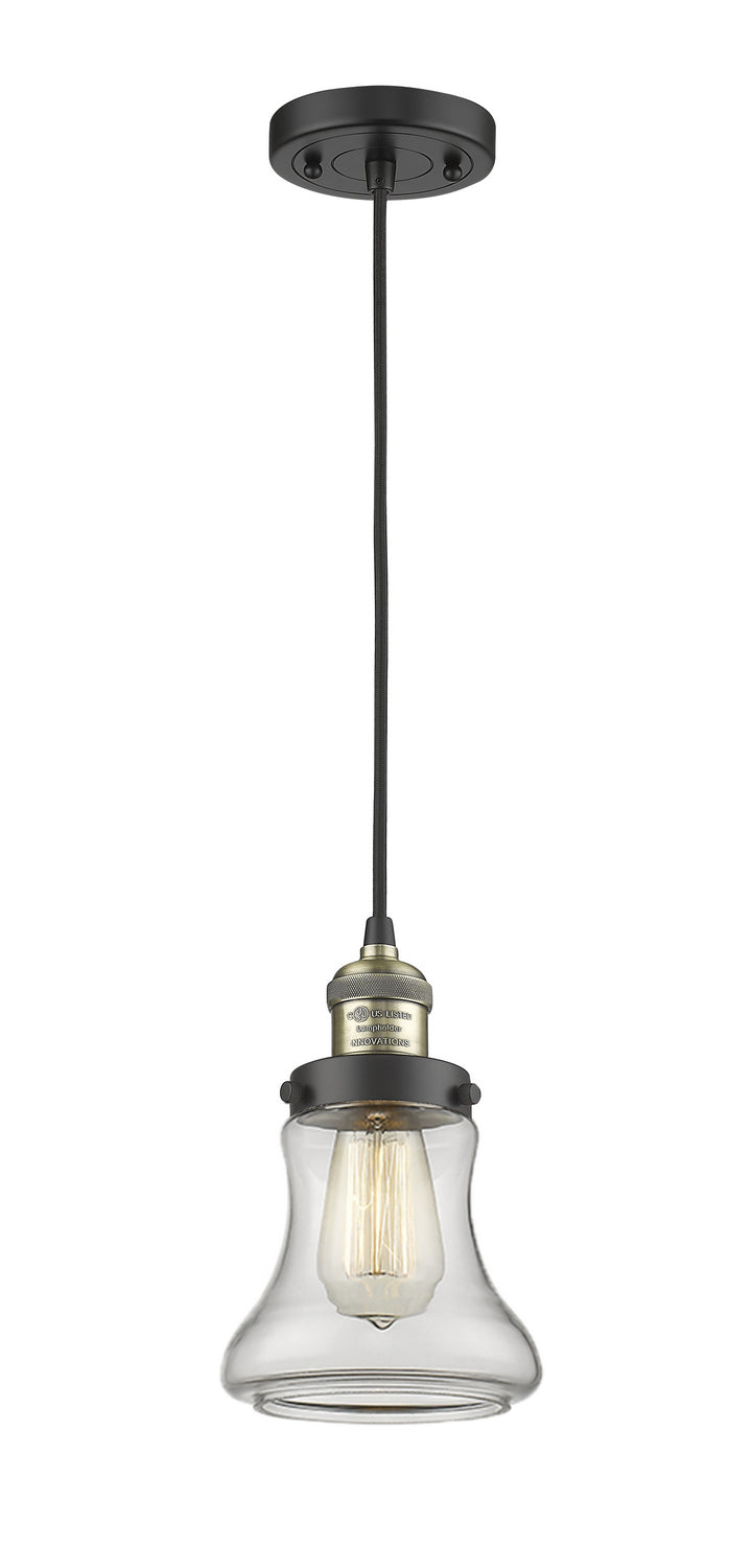 Innovations 201C-BAB-G192-LED LED Mini Pendant, Black Antique Brass