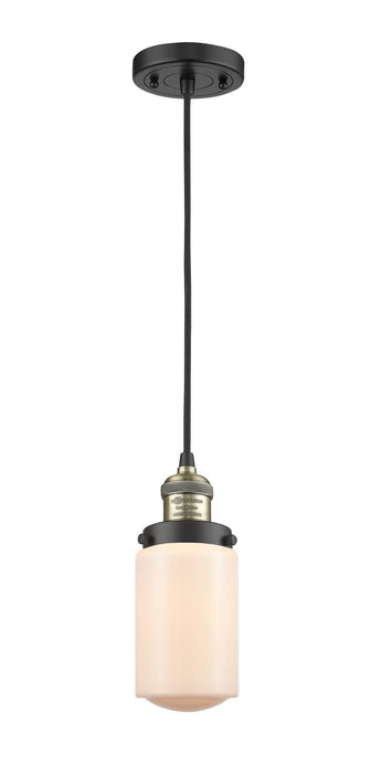 Innovations 201C-BAB-G311-LED LED Mini Pendant, Black Antique Brass
