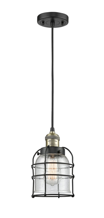 Innovations 201C-BAB-G54-CE-LED LED Mini Pendant, Black Antique Brass