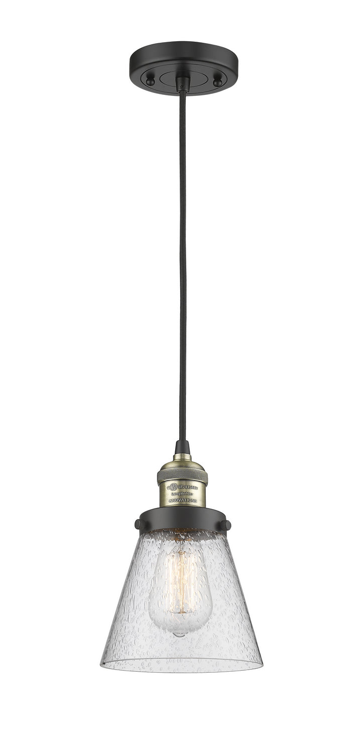 Innovations 201C-BAB-G64-LED LED Mini Pendant, Black Antique Brass