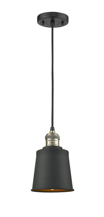 Innovations 201C-BAB-M9-AB-LED LED Mini Pendant, Black Antique Brass