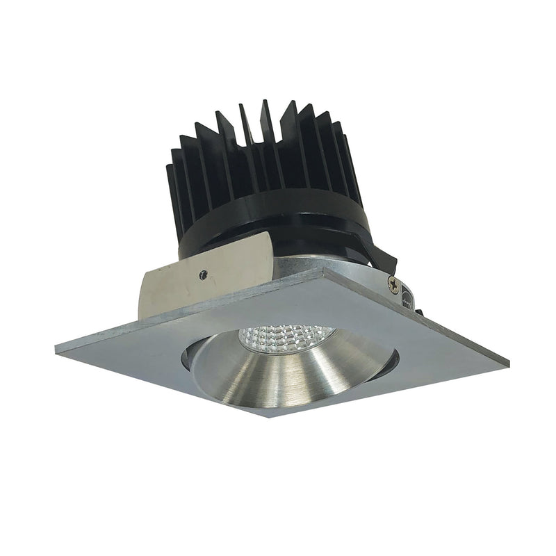 Nora Lighting NIO-4SC27XNN/HL Adjustable Trim, Natural Metal Reflector / Natural Metal Flange