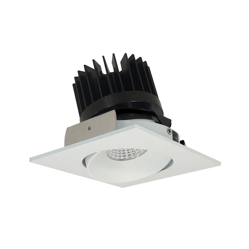 Nora Lighting NIO-4SC35XMPW/HL Adjustable Trim, Matte Powder White Reflector / Matte Powder White Flange