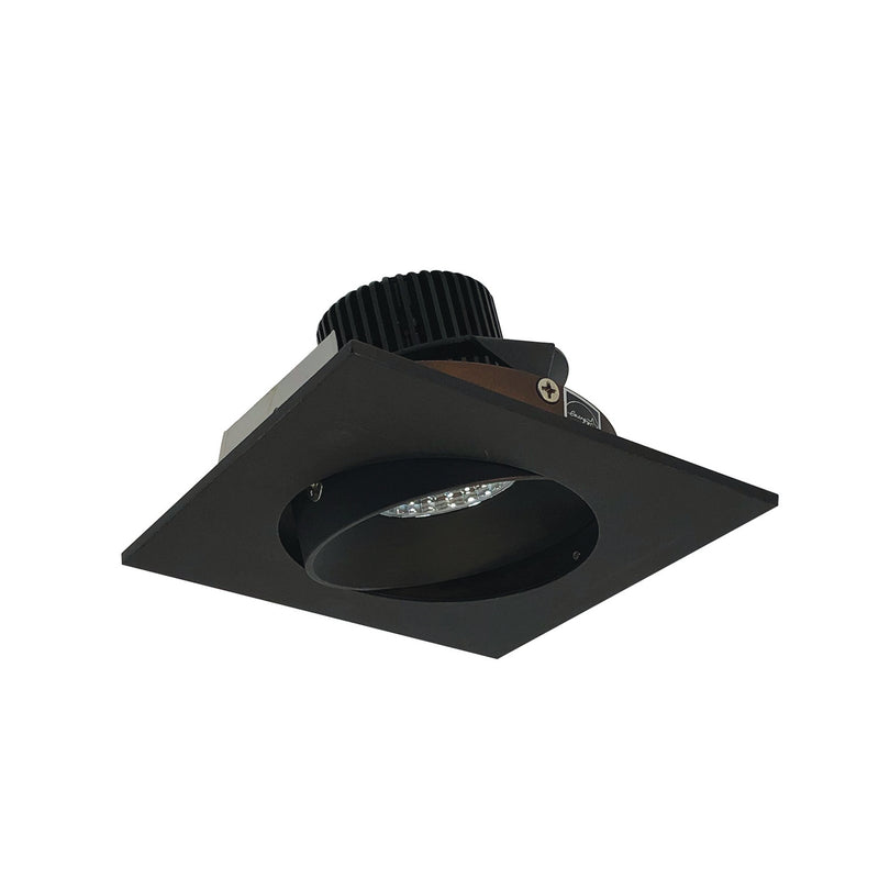 Nora Lighting NIO-4SCCDXBZ 4" Square Cone Regress Adj, Bronze Reflector / Bronze Flange