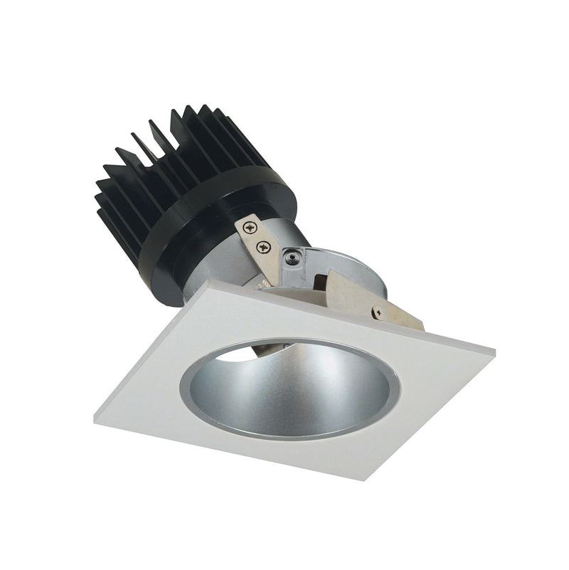 Nora Lighting NIO-4SD27XHW/HL Adjustable Trim, Haze Reflector / White Flange