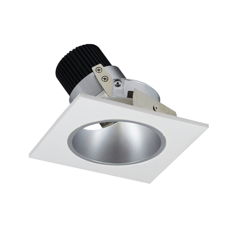 Nora Lighting NIO-4SDCDXHW 4" Square Deep Regress Adj, Haze Reflector / White Flange