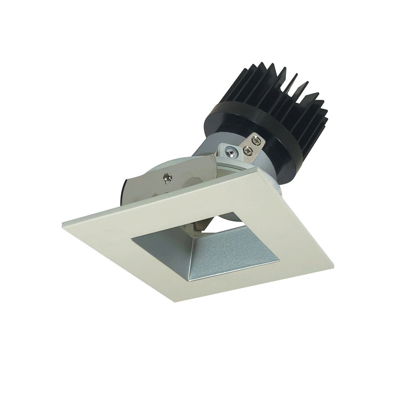 Nora Lighting NIO-4SDSQ50XHW/HL Adjustable Trim, Haze Reflector / White Flange