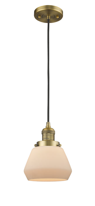 Innovations 201C-BB-G171-LED LED Mini Pendant, Brushed Brass
