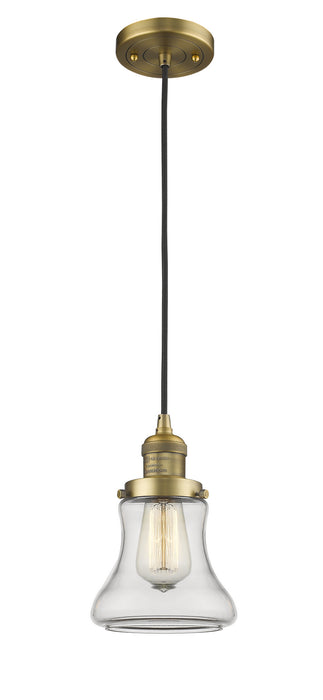 Innovations 201C-BB-G192-LED LED Mini Pendant, Brushed Brass