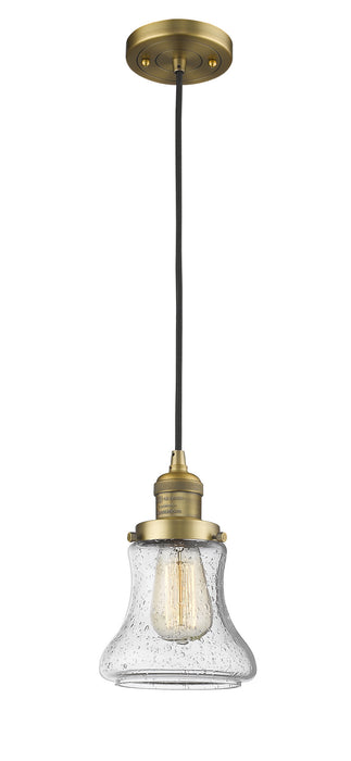 Innovations 201C-BB-G194-LED LED Mini Pendant, Brushed Brass