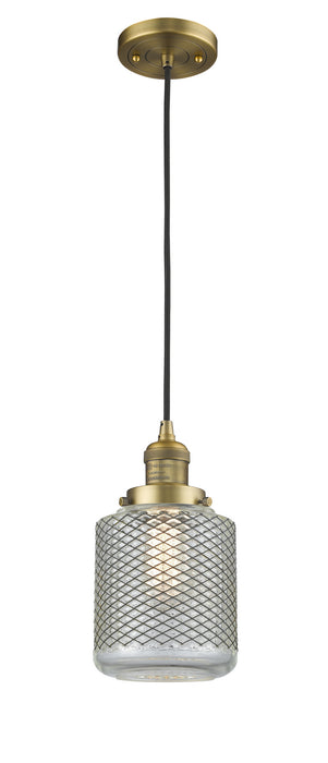 Innovations 201C-BB-G262-LED LED Mini Pendant, Brushed Brass