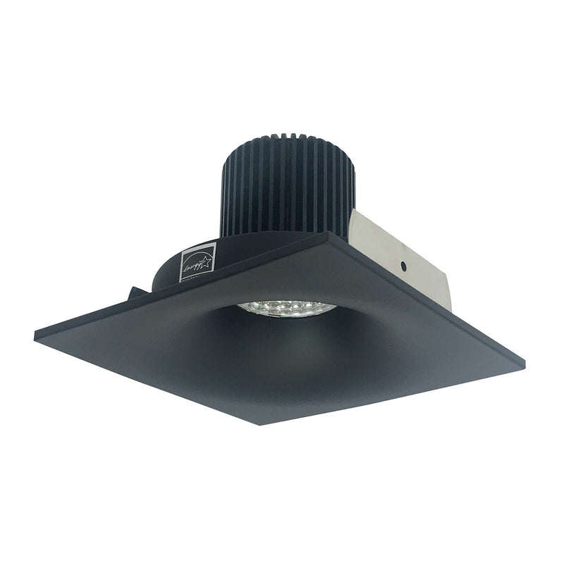 Nora Lighting NIO-4SNB50XBB/10 4" Square Bullnose,, Black