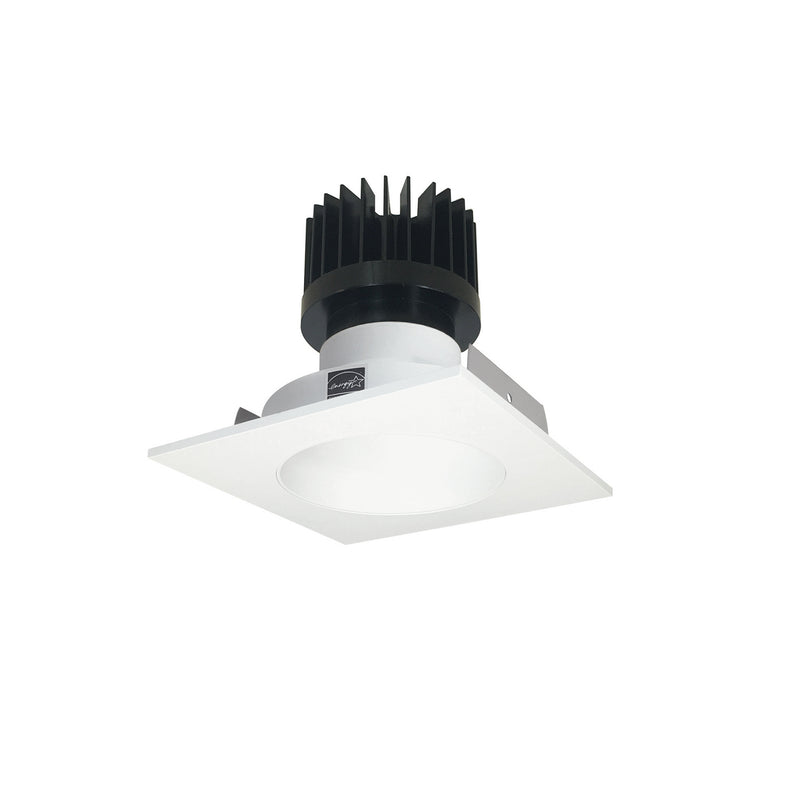 Nora Lighting NIO-4SNDC27XMPW/HL Non-Adjustable Trim, Matte Powder White Reflector / Matte Powder White Flange