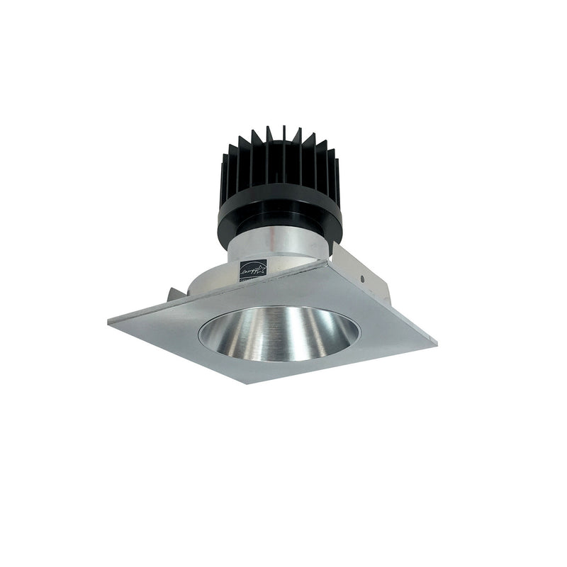 Nora Lighting NIO-4SNDC27XNN/HL Non-Adjustable Trim, Natural Metal Reflector / Natural Metal Flange